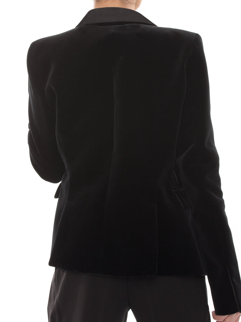 Balenciaga Black Tie Style Jacket - revogue