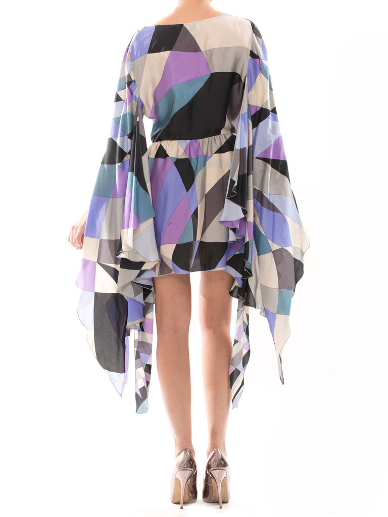 Emilio Pucci Purple Silk Dress - revogue