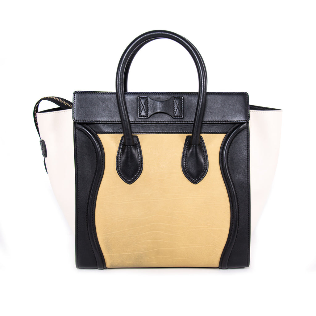 Celine Tricolor Mini Luggage Bags Celine - Shop authentic new pre-owned designer brands online at Re-Vogue