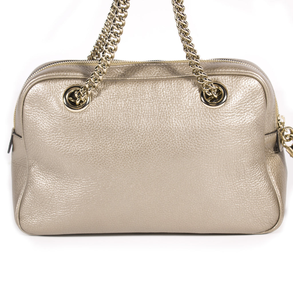 Gucci Soho Chain Shoulder Bag Bags Gucci - Shop authentic new pre-owned designer brands online at Re-Vogue