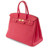 Hermès Birkin 35 Bougainvillier Clemence Leather Bags Hermès - Shop authentic new pre-owned designer brands online at Re-Vogue