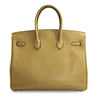 Hermès Birkin 35 Tabac Clemence Leather Bags Hermès - Shop authentic new pre-owned designer brands online at Re-Vogue