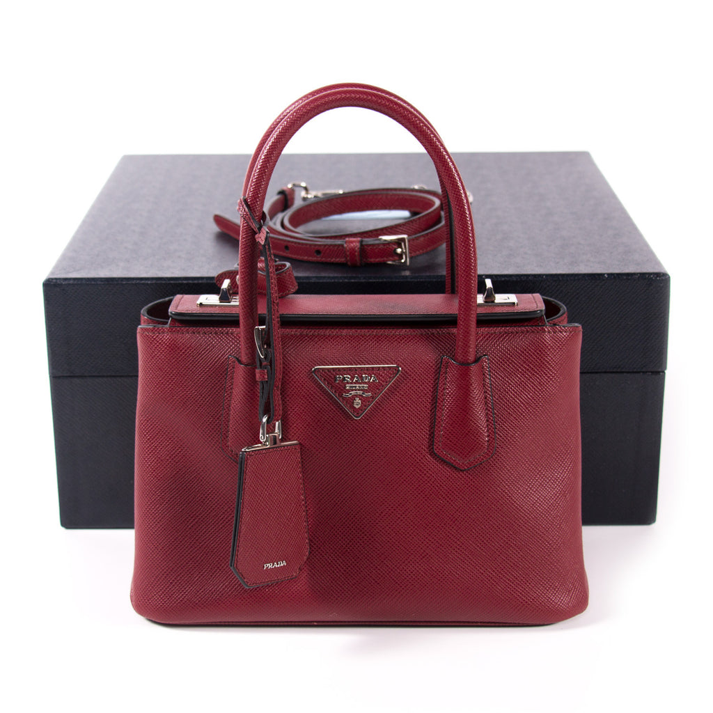 Prada Twin Mini Tote Bag Bags Prada - Shop authentic new pre-owned designer brands online at Re-Vogue