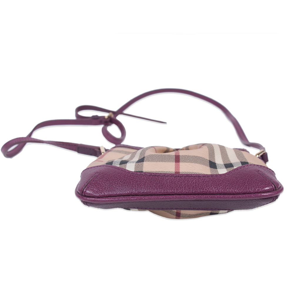 Burberry Haymarket Check Mini Bag Bags Burberry - Shop authentic new pre-owned designer brands online at Re-Vogue