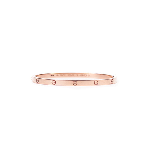 Cartier White Gold Love Bracelet