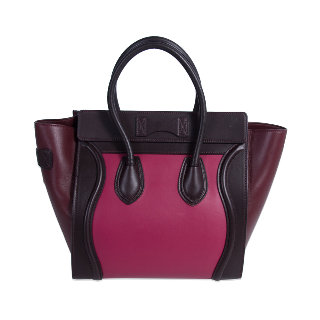 Celine Tricolor Micro Luggage Tote Bag Bags Celine - Shop authentic new pre-owned designer brands online at Re-Vogue