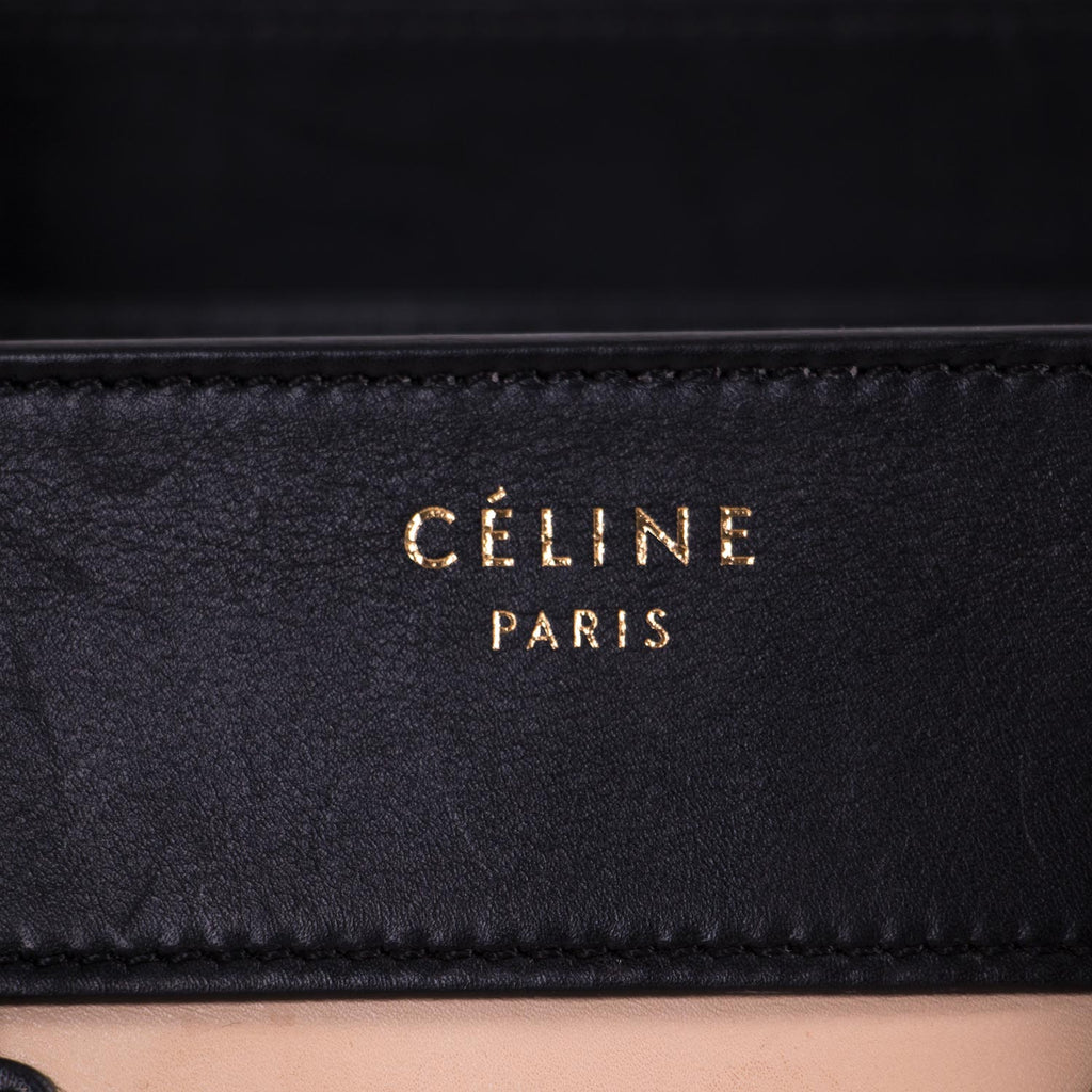 Celine Tricolor Micro Luggage Tote Bag Bags Celine - Shop authentic new pre-owned designer brands online at Re-Vogue