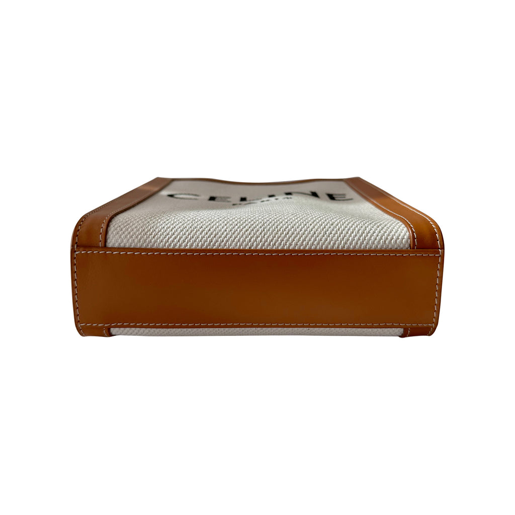 Céline Mini Vertical Textile Cabas