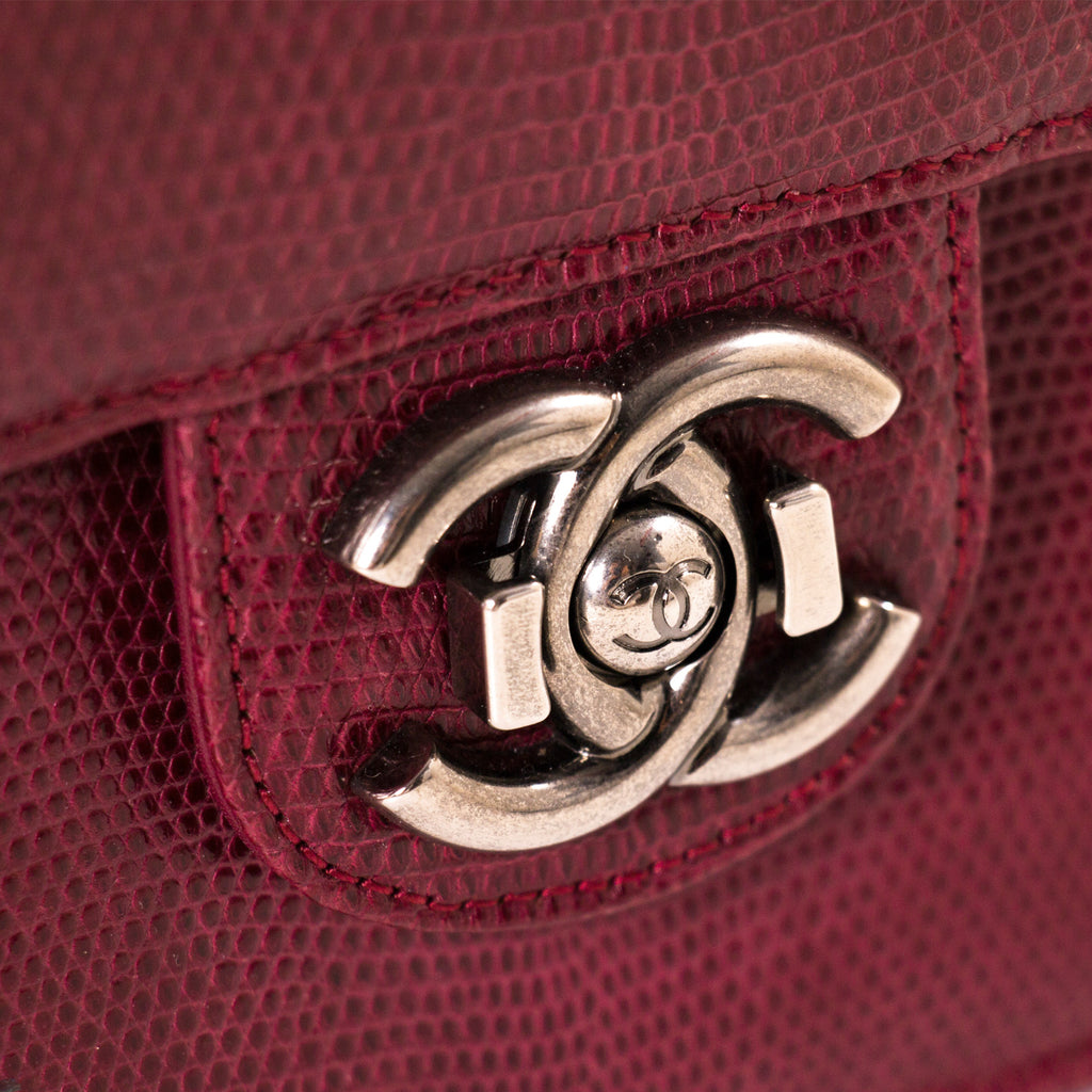 Chanel Lizard Perfect Edge Double Flap Bag Bags Chanel - Shop authentic new pre-owned designer brands online at Re-Vogue