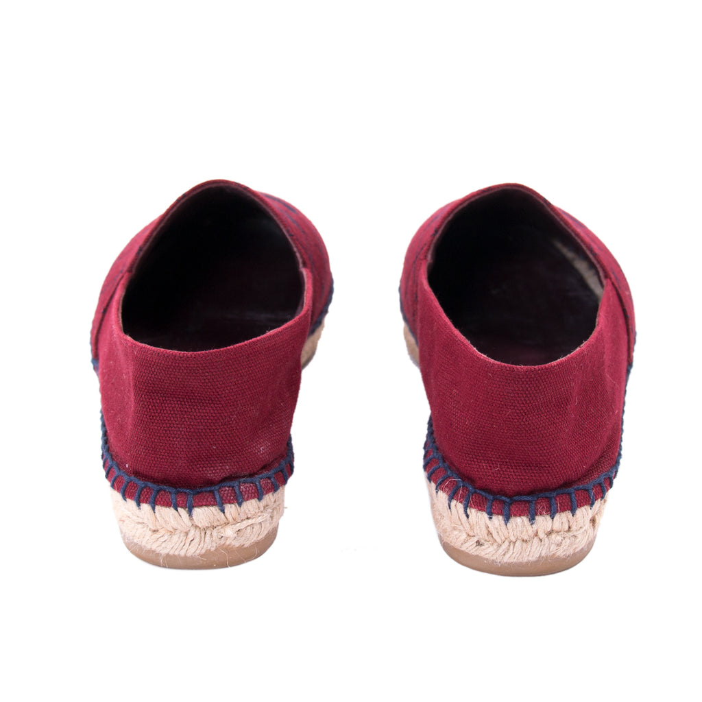 Chanel CC Canvas Espadrilles Flat Shoes Chanel - Shop authentic new pre-owned designer brands online at Re-Vogue