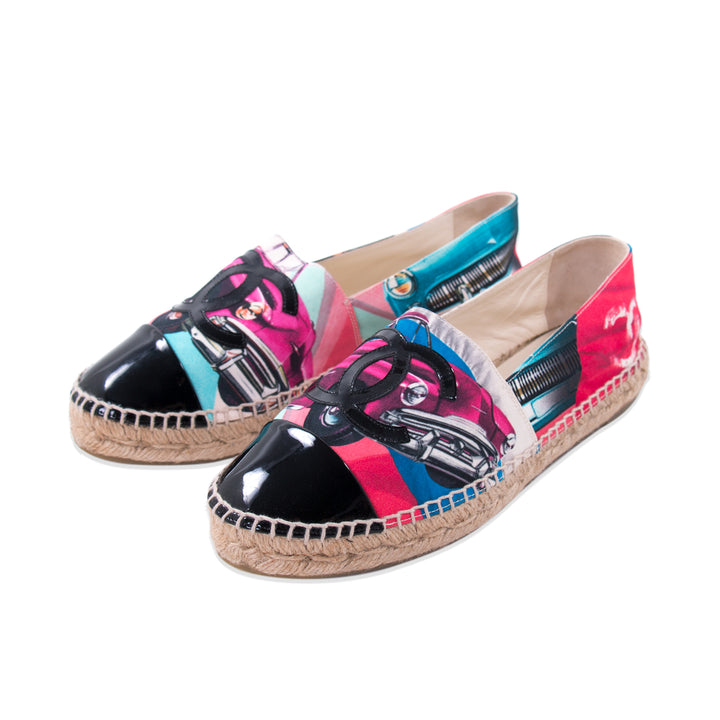 Chanel 2017 Paris-Cuba CC Espadrilles Shoes Chanel - Shop authentic new pre-owned designer brands online at Re-Vogue
