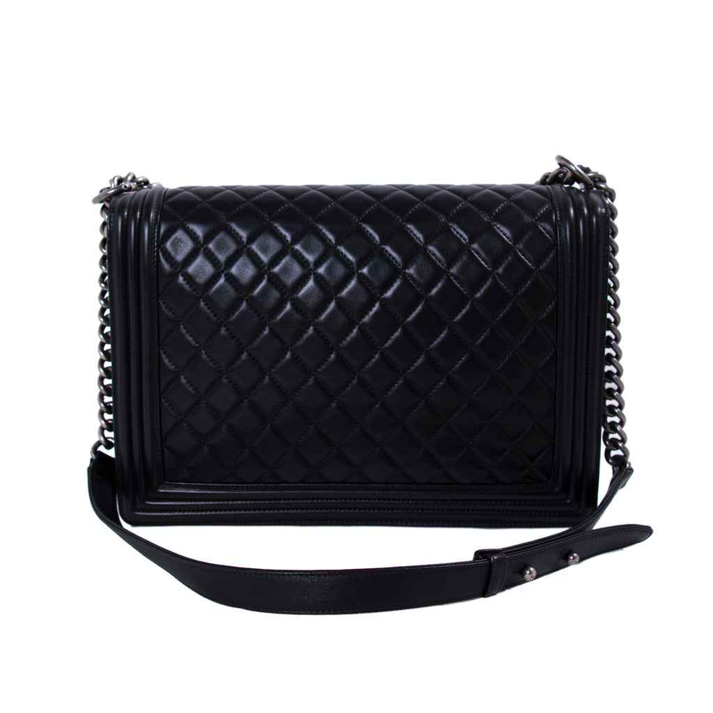 Chanel Large Boy Bag Bags Chanel - Shop authentic new pre-owned designer brands online at Re-Vogue