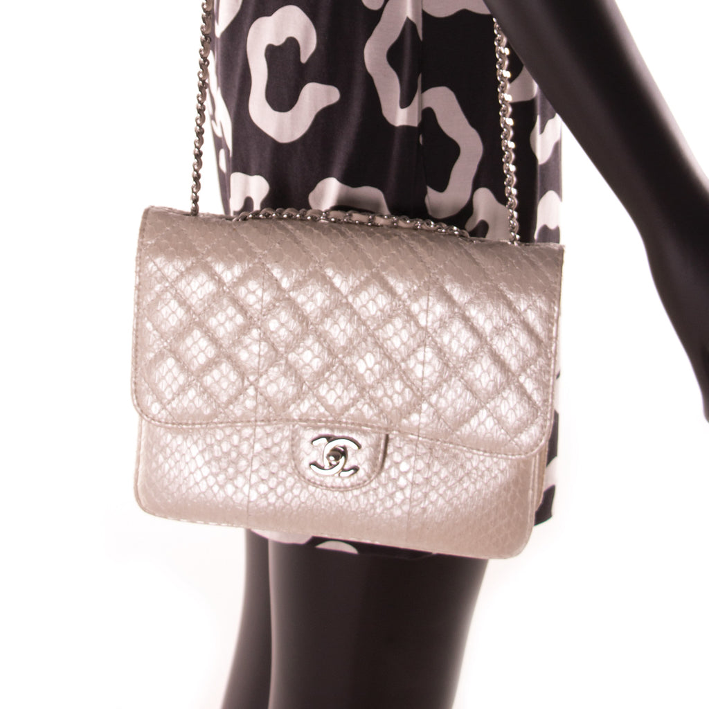 Chanel Python Mini Flap Bag Bags Chanel - Shop authentic new pre-owned designer brands online at Re-Vogue