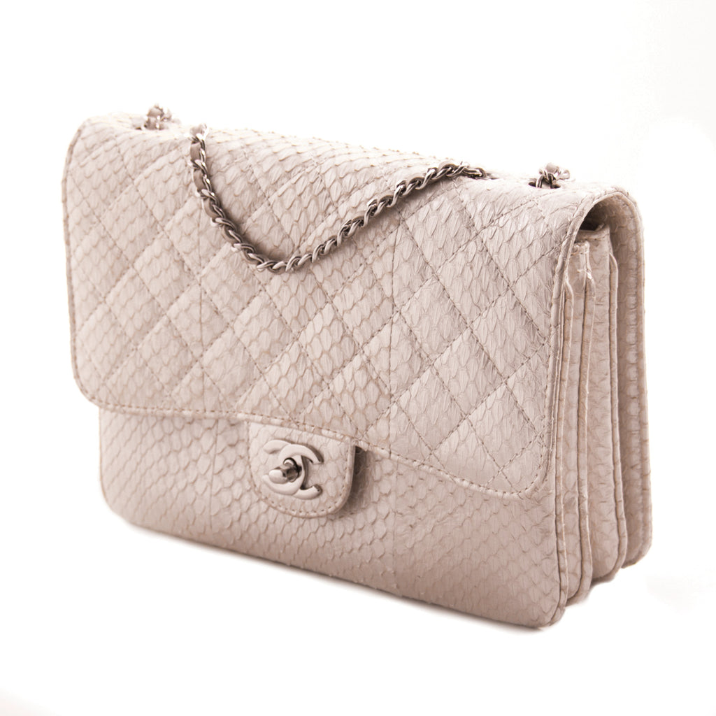 Chanel Python Mini Flap Bag Bags Chanel - Shop authentic new pre-owned designer brands online at Re-Vogue