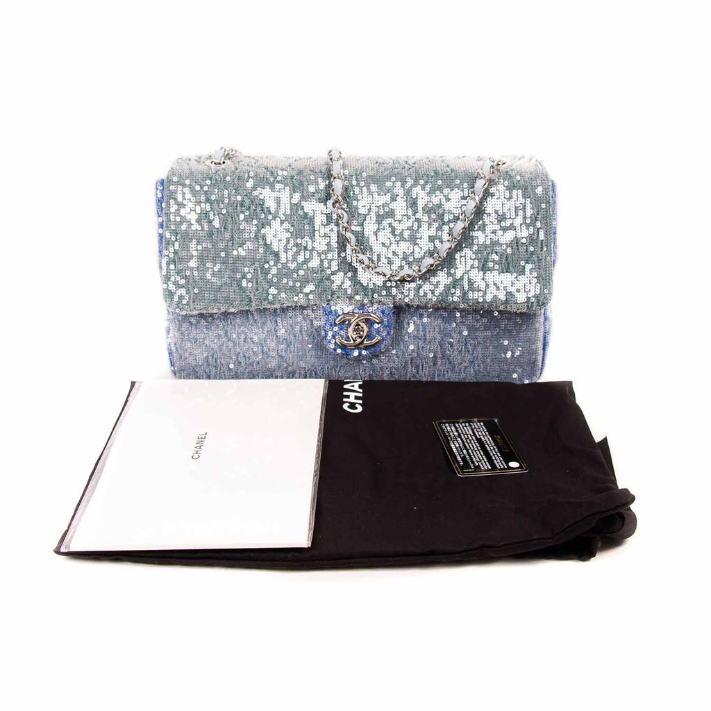 Chanel Medium Waterfall Sequin Flap Bag Bags Chanel - Shop authentic new pre-owned designer brands online at Re-Vogue