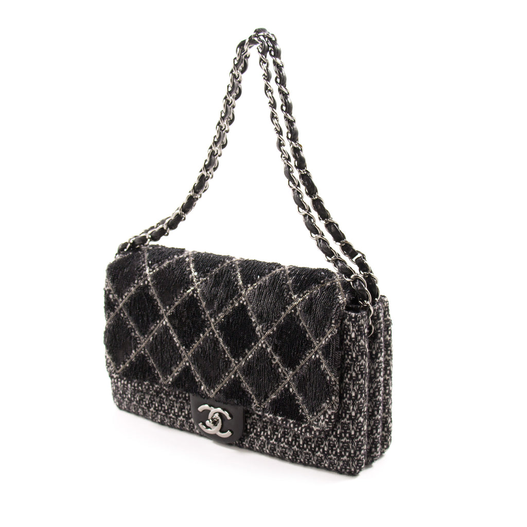 Chanel Sequin Tweed Flap Bag Bags Chanel - Shop authentic new pre-owned designer brands online at Re-Vogue