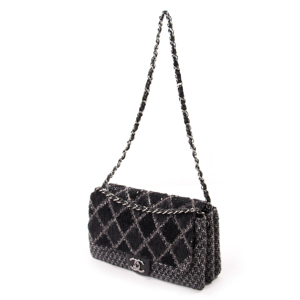 Chanel Sequin Tweed Flap Bag Bags Chanel - Shop authentic new pre-owned designer brands online at Re-Vogue