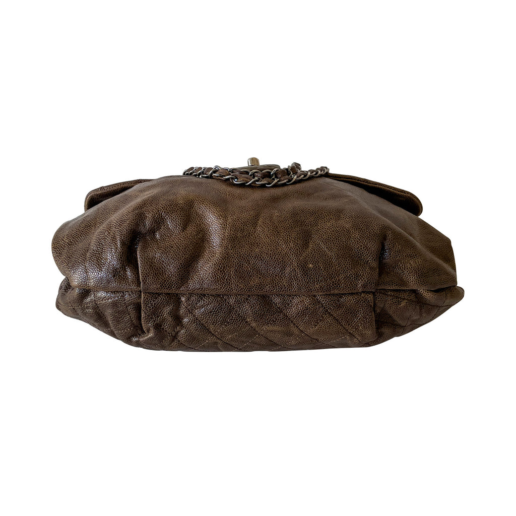 Chanel Rounded Flap Hobo Bag