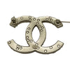 Chanel Pearl CC Logo Brooch
