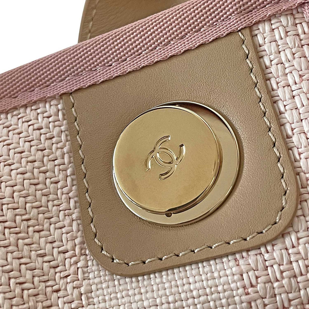 Chanel Deauville Shopper Tote Bag