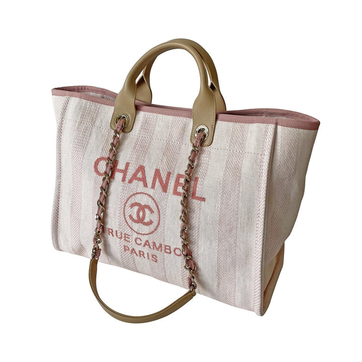 Chanel Deauville Shopper Tote Bag