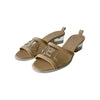 Chanel Logo Clear Mules