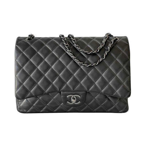 Chanel Classic Chevron Maxi Flap Bag