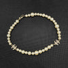 Chanel White Pearl Short Necklace