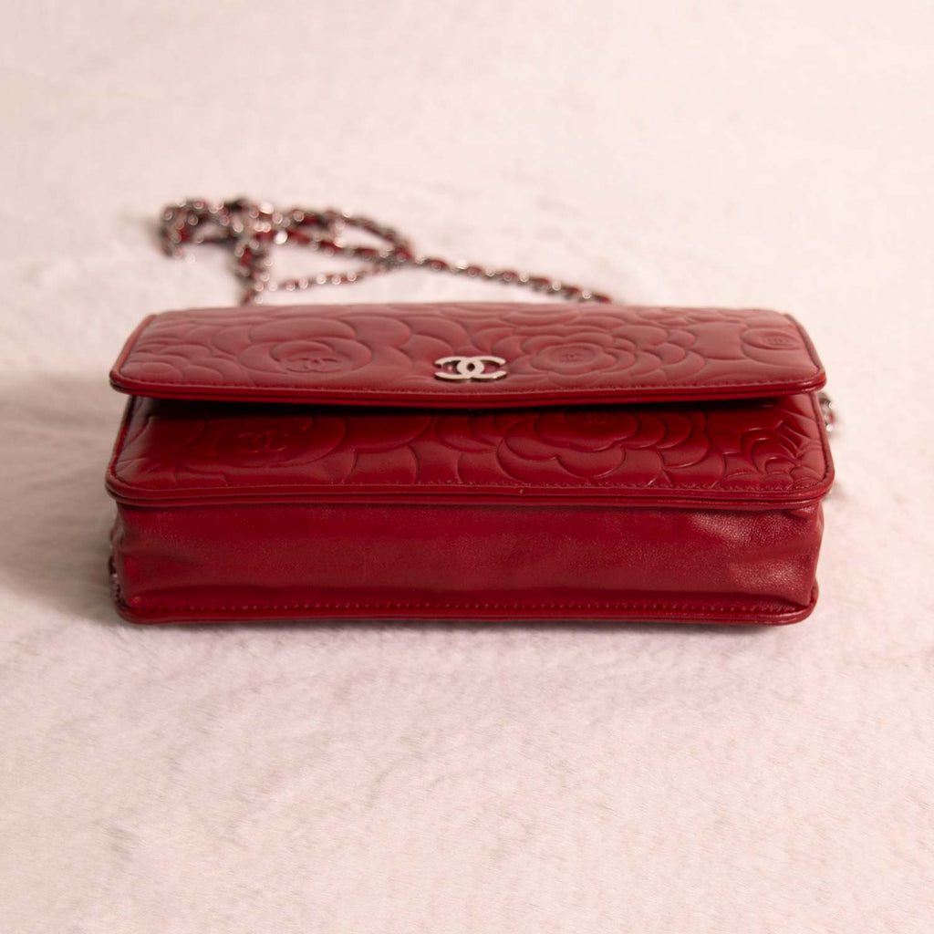 Chanel Camelia Flower Wallet on Chain