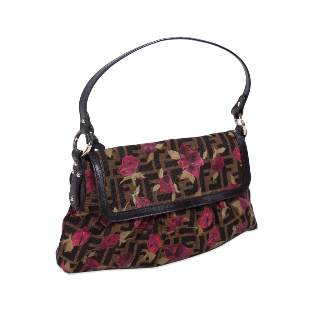 Fendi Zucca Floral Chef Bag Bags Fendi - Shop authentic new pre-owned designer brands online at Re-Vogue