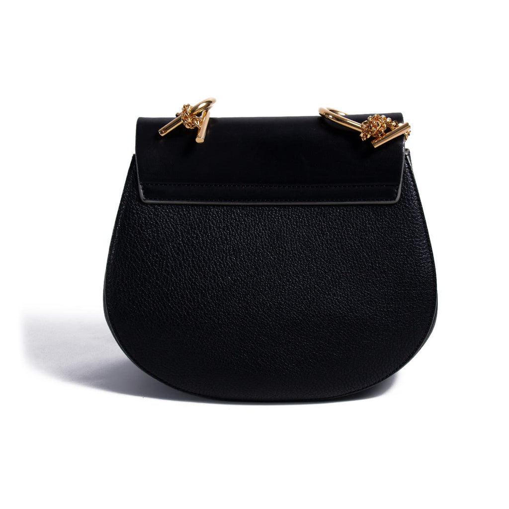 Chloé Drew Small Leather Shoulder Bag Bags Chloé - Shop authentic new pre-owned designer brands online at Re-Vogue