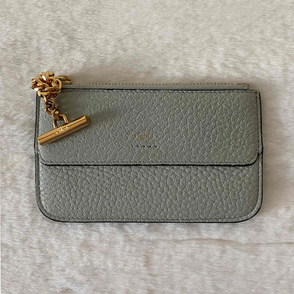 Chloé Drew Leather Card Holder
