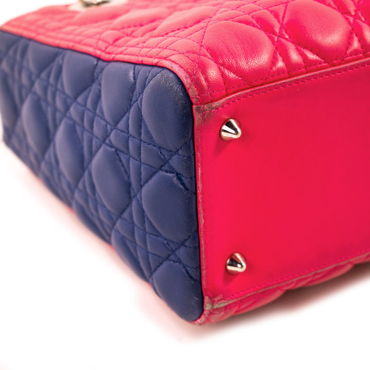 Christian Dior Tricolor Medium Lady Dior Bags Dior - Shop authentic new pre-owned designer brands online at Re-Vogue