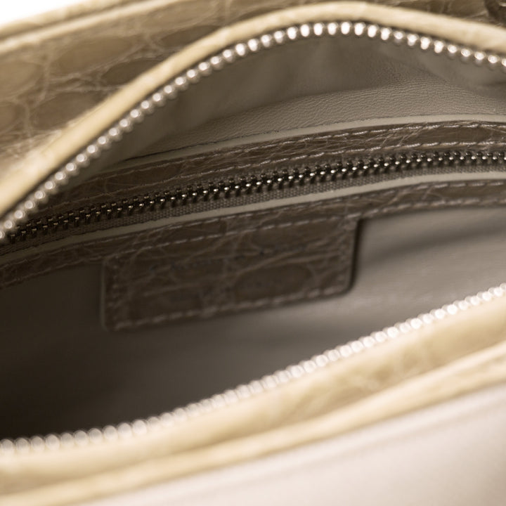 Christian Dior Crocodile-Trimmed Lady Dior Bag Bags Dior - Shop authentic new pre-owned designer brands online at Re-Vogue