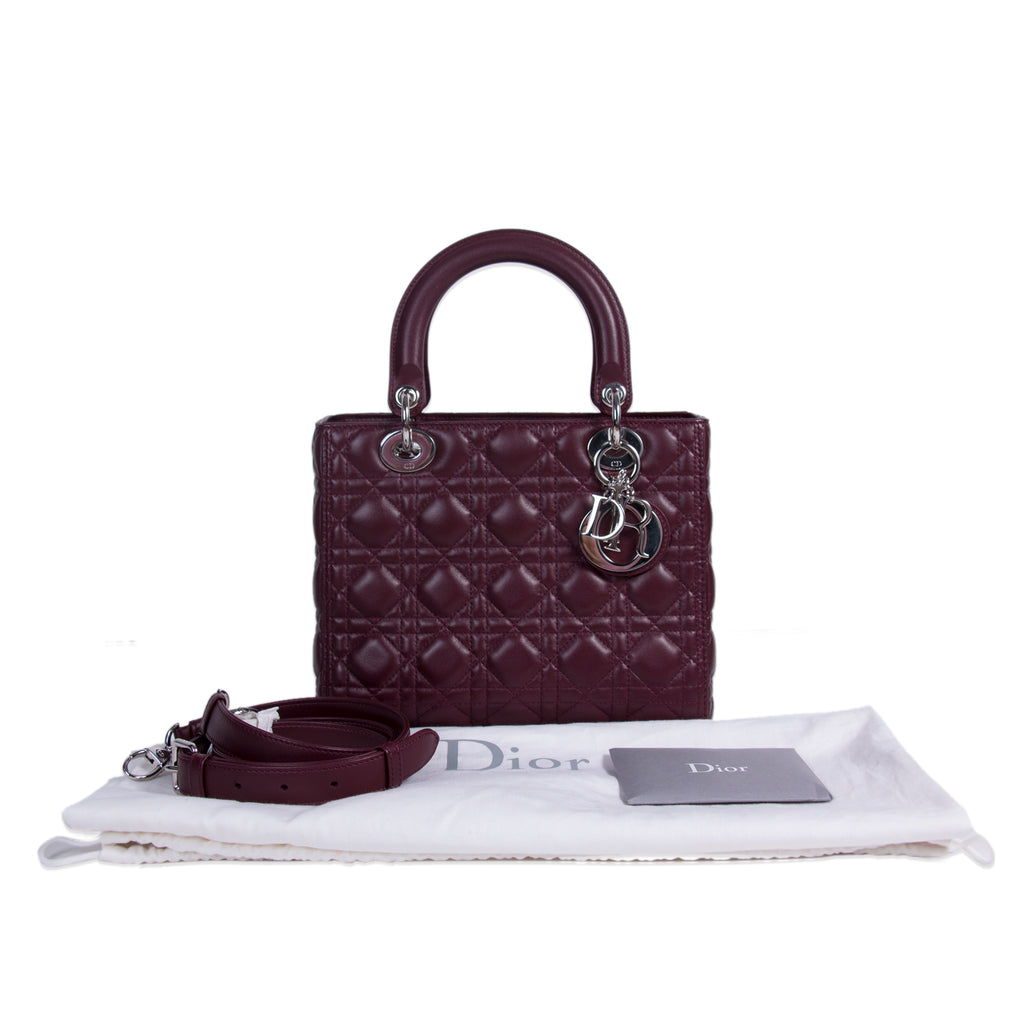 Christian Dior Medium Lady Dior Bag Bags Dior - Shop authentic new pre-owned designer brands online at Re-Vogue