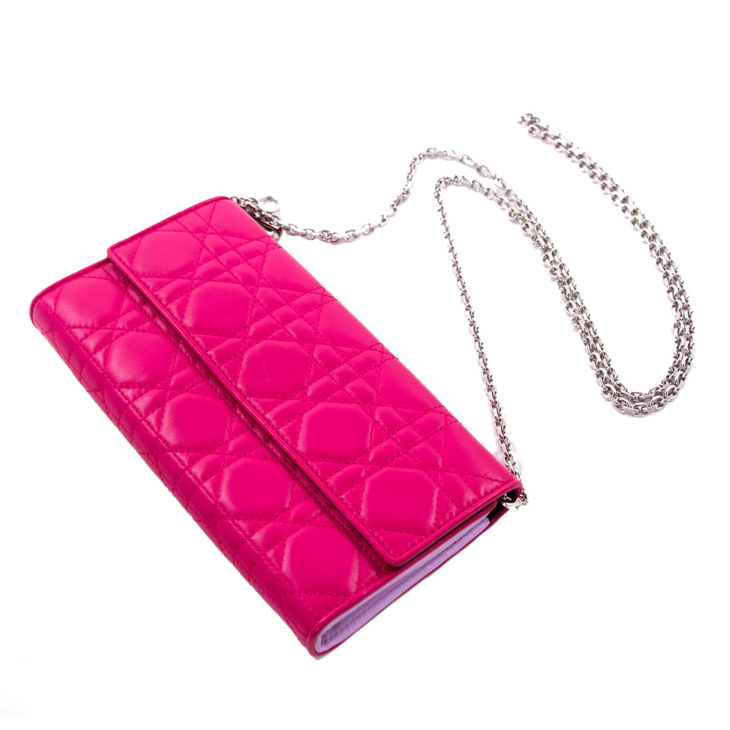 Christian Dior Lady Dior Chain Clutch Bags Dior - Shop authentic new pre-owned designer brands online at Re-Vogue