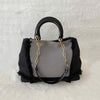 Christian Dior Cruise Collection D-Light Canvas Chain Tote