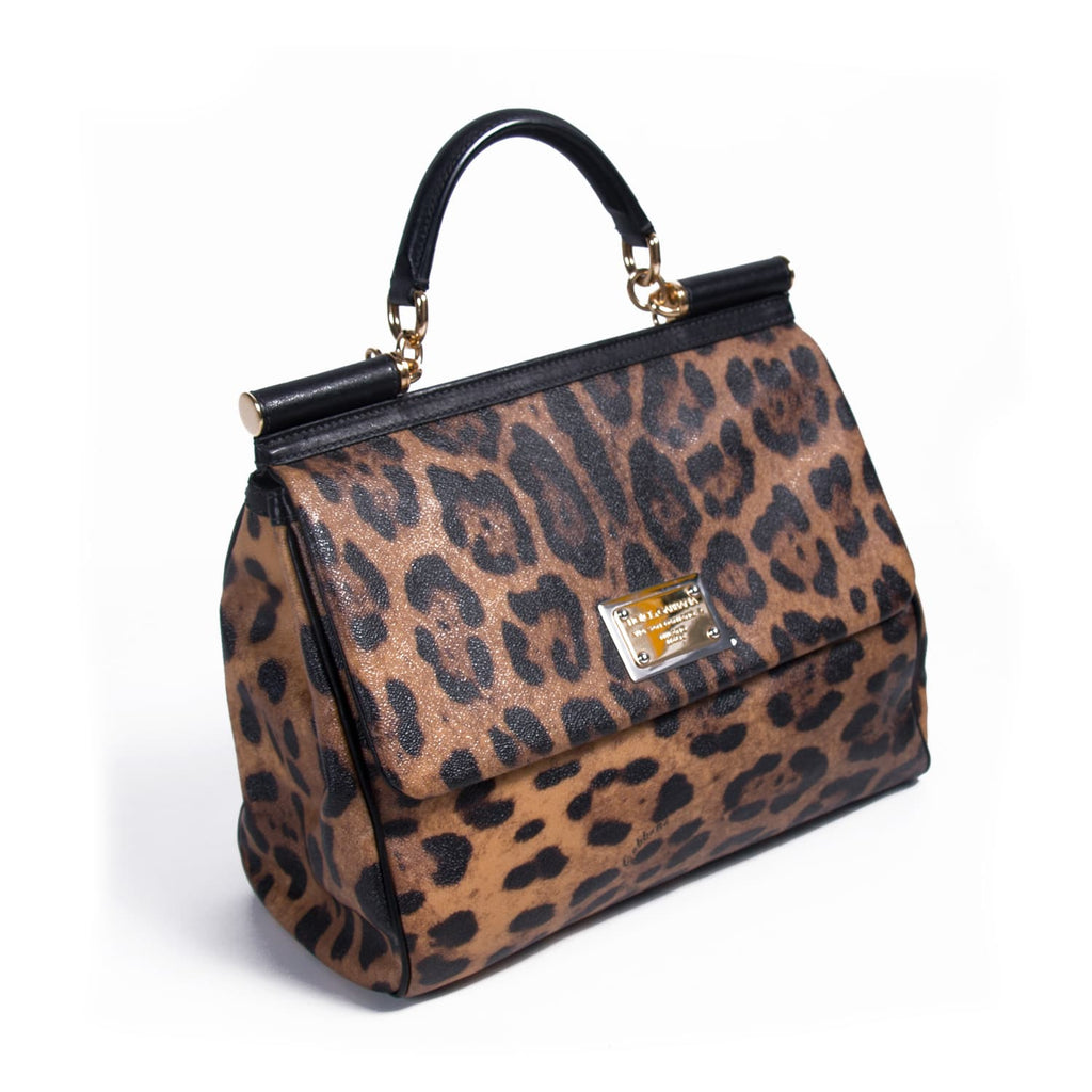 Dolce&Gabbana Leopard Print Miss Sicily Bags Dolce & Gabbana - Shop authentic new pre-owned designer brands online at Re-Vogue