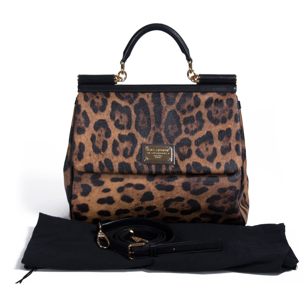 Dolce&Gabbana Leopard Print Miss Sicily Bags Dolce & Gabbana - Shop authentic new pre-owned designer brands online at Re-Vogue