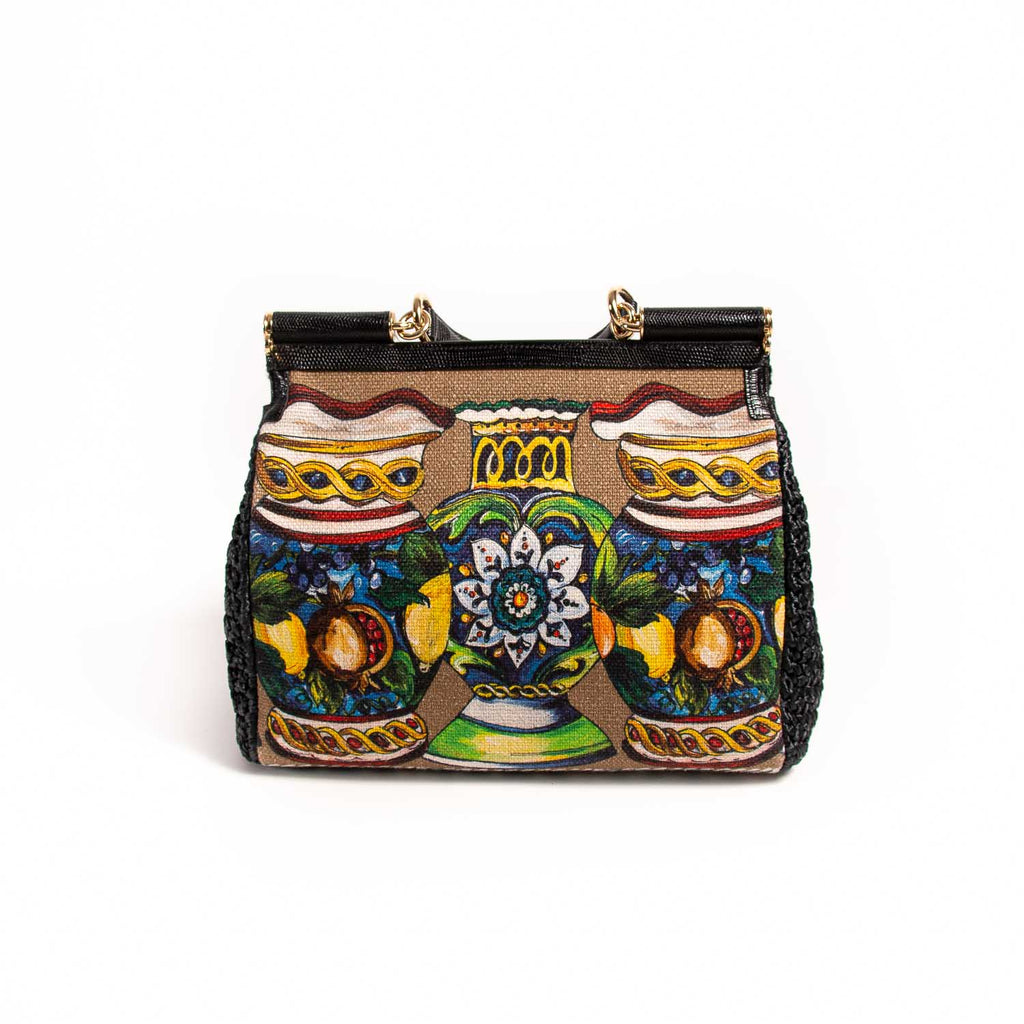 Dolce&Gabbana Embroidered Large Sicily Bag Bags Dolce & Gabbana - Shop authentic new pre-owned designer brands online at Re-Vogue