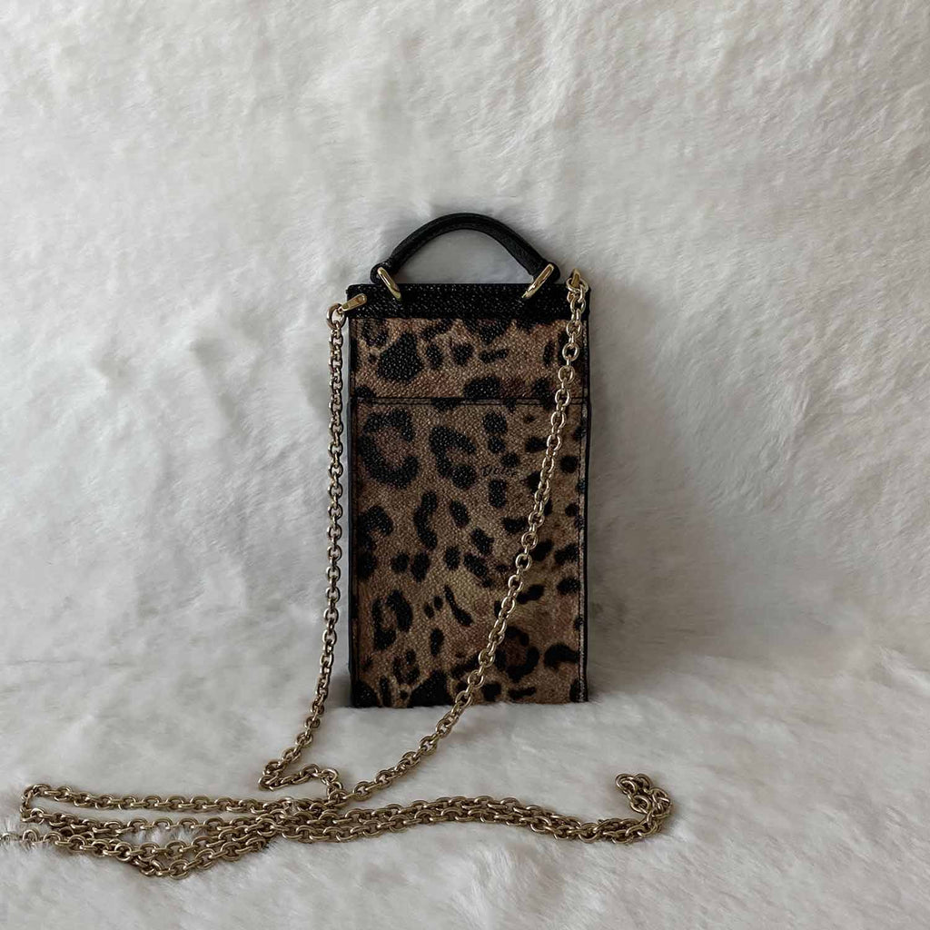 Dolce&Gabbana Sicily Phone Case Crossbody Bag