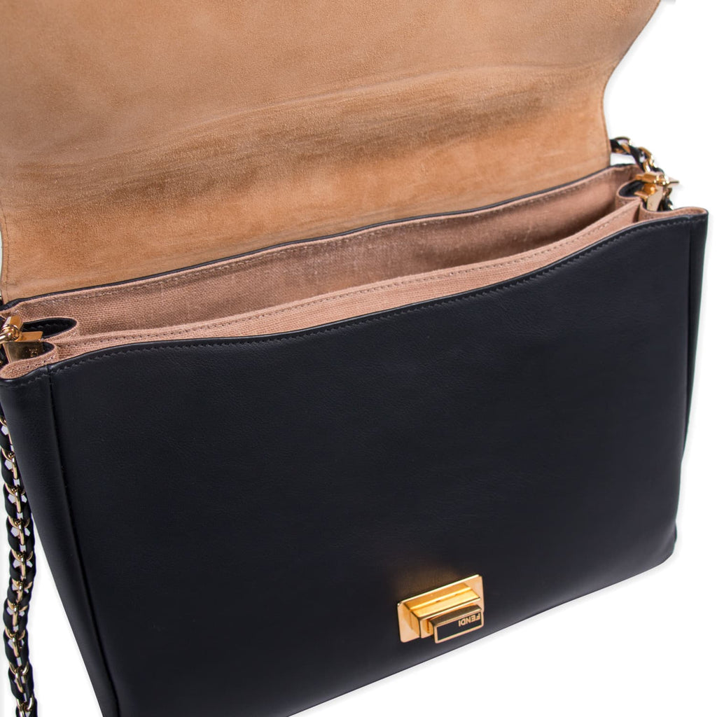 Fendi Pequin Claudia Large Flap Bags Fendi - Shop authentic new pre-owned designer brands online at Re-Vogue