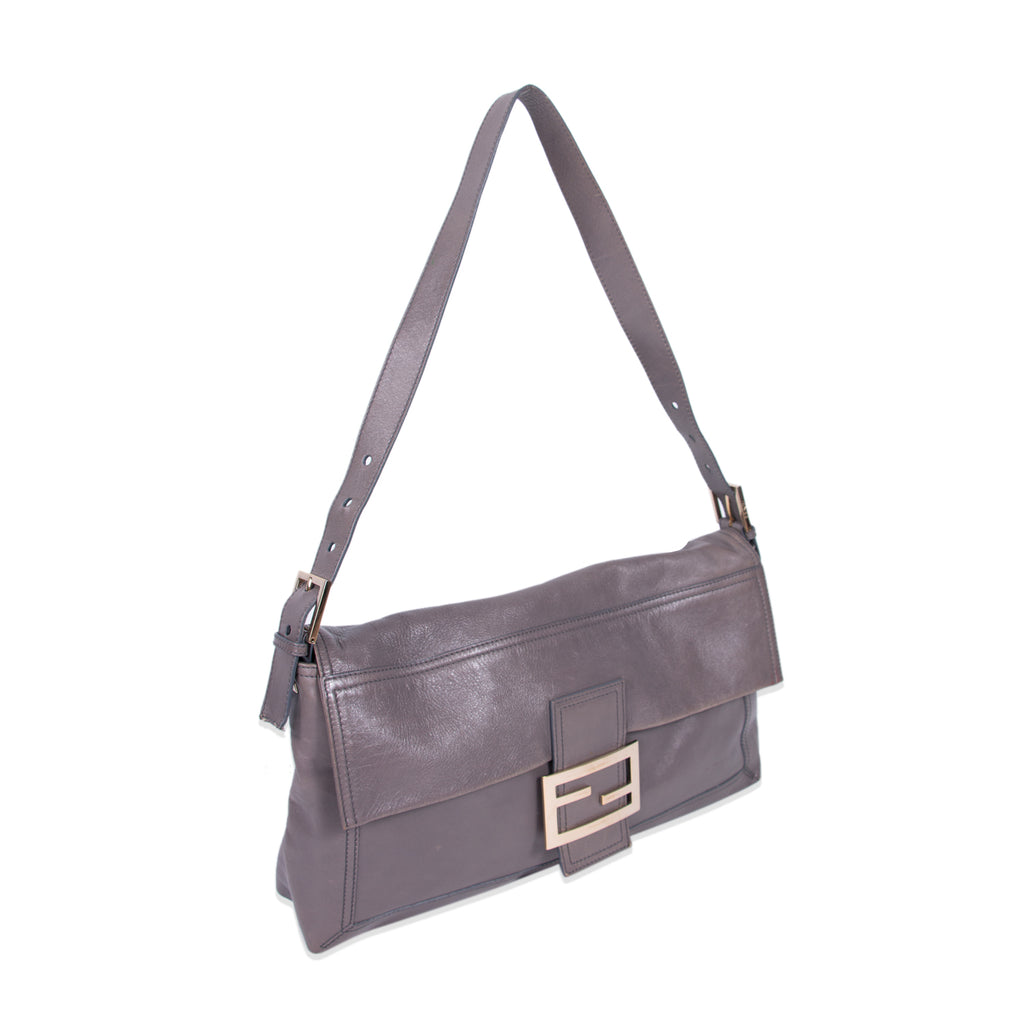 Fendi Large Leather Baguette Bag Bags Fendi - Shop authentic new pre-owned designer brands online at Re-Vogue