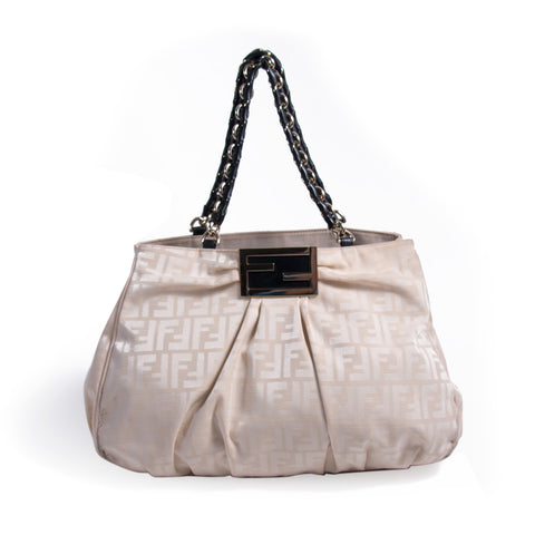 Fendi Pequin Claudia Large Flap