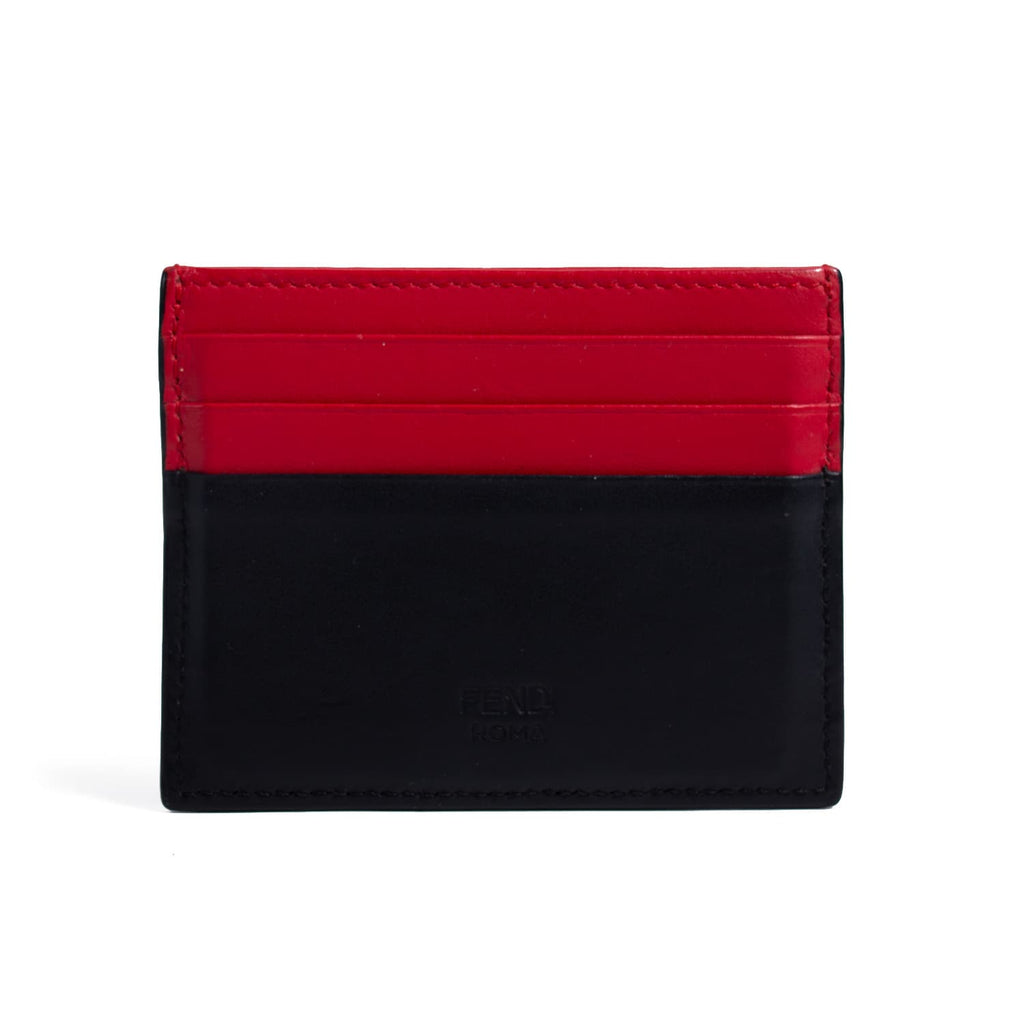 Fendi Monster Leather Card Holder Accessories Fendi - Shop authentic new pre-owned designer brands online at Re-Vogue