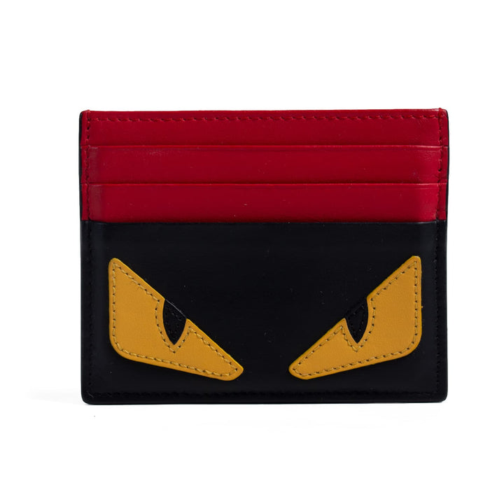Fendi Monster Leather Card Holder Accessories Fendi - Shop authentic new pre-owned designer brands online at Re-Vogue