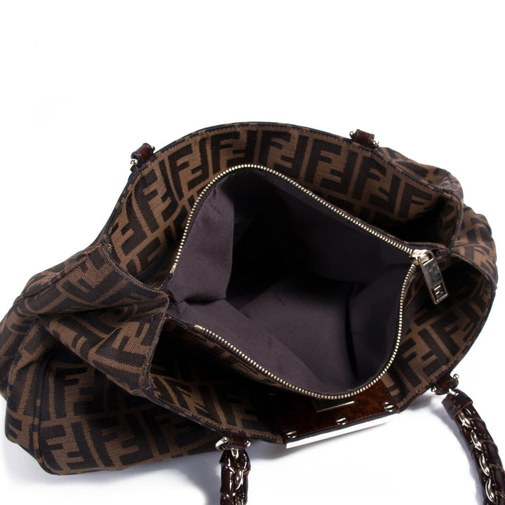 Fendi Mia Zucca Canvas Bag Bags Fendi - Shop authentic new pre-owned designer brands online at Re-Vogue