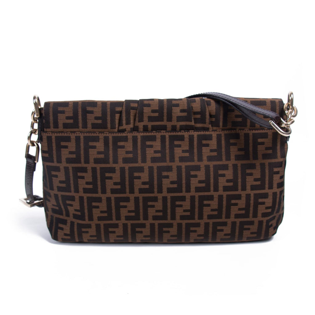 Fendi Zucca Mia Canvas Cross Body Bag Bags Fendi - Shop authentic new pre-owned designer brands online at Re-Vogue