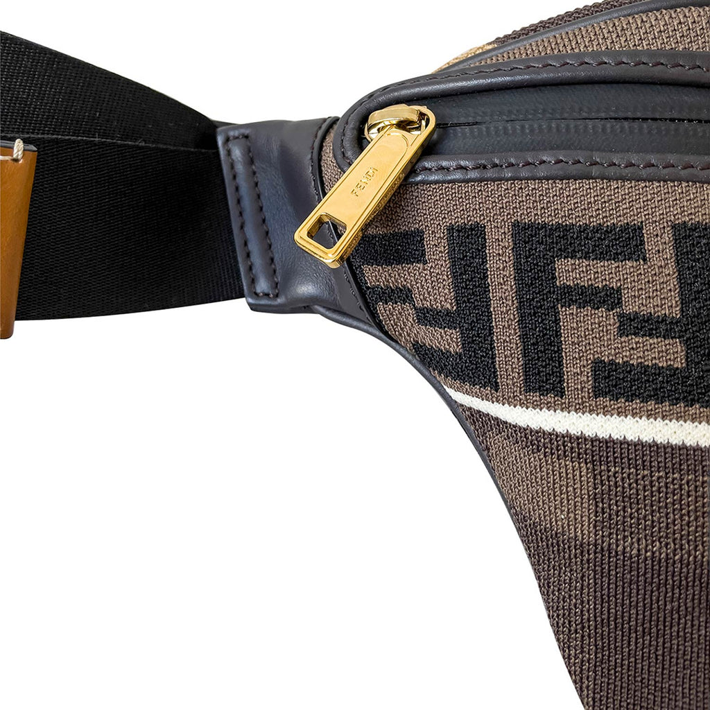 Fendi Vitello Century Maglia Belt Bag