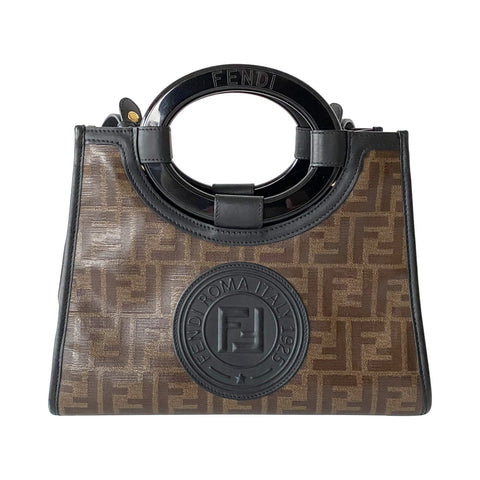 Fendi Pequin Claudia Large Flap